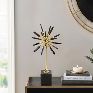 Sculpture de table de style lampe contemporaine, objet de table qui ajoute une touche moderne élégante à tout espace intérieur, vente en gros en provenance d'Inde - Product Image 2