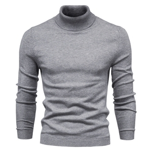 Ropa de moda para hombre, jersey con patrón a cuadros, suéteres de punto para hombre, Jersey de punto de invierno para hombre, cuello redondo, manga larga - Product Image 5