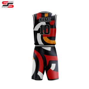 Uniforme de baloncesto de sublimación deportiva de alta calidad con logotipo personalizado a bajo precio, nuevo estilo y diseño, kit de uniforme de baloncesto para hombre - Product Image 2