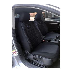 Coprisedile auto ortopedico Jacquard Serie colore nero grigio