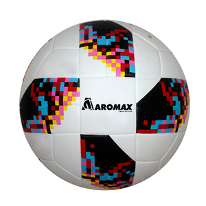 Ballon de football de haute qualité avec logo personnalisé, cousu à la machine, toucher doux, 400-440g pour l'entraînement, OEM/ODM personnalisé en promotion - Product Image 2