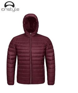 Confortable et élégant hiver chaud manteau épais extérieur doudoune personnalisé à capuche bulle doudoune veste hommes - Product Image 4