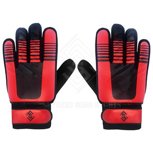 Gants de gardien de but de football en latex de qualité supérieure pour hommes, fermeture à scratch antidérapante, protection des doigts - Product Image 3