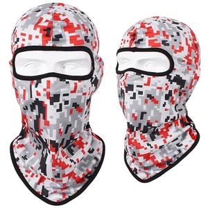 Pasamontañas de Poliéster a Rayas para Caza y Deportes, Elástico, Talla Universal, Táctico, Unisex, para Pesca - Product Image 4