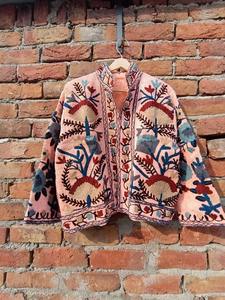 Suzani bordado chaqueta de las mujeres, chaqueta floral, Kantha Vintage hecho a mano chaquetas abrigo, diseñador kimono chaquetas para niñas, Boho - Product Image 2