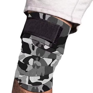 Enveloppes de genou de musculation de compression personnalisées Fitness haltérophilie Enveloppes de genou de gymnastique Fitness adultes Enveloppe de genou respirante pour unisexe - Product Image 6