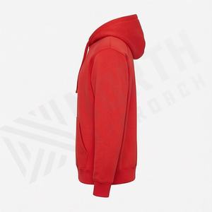 Sudadera con Capucha para Hombre, 100% Algodón, Secado Rápido, Estilo Pullover, Ligera, Transpirable, Color Sólido Personalizado, Servicio OEM - Product Image 3