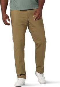 Pantalons et pantalons pour hommes confortables et décontractés Fermeture à braguette boutonnée légère à la taille moyenne Teinte unie avec délavage coloré - Product Image 5