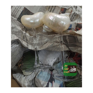 VIDRIO MARTINI DE CONCHA NATURAL SOSTENIBLE PARA DECORACIÓN FIESTA/BODA/RESTAURANTES ORIGEN DE VIETNAM - Product Image 1