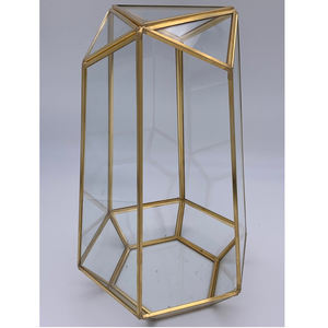Decorative Indoor Handmade Brass Planter Customized Color Manufacturer Wholesaler Factory Direct <b>Sale</b> Tabletop Decoration - Product Image 1