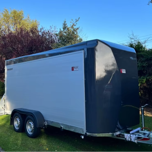 Aluminum Blackout 6x12 Enclosed <b>Cargo</b> <b>Trailer</b> High Capacity Enclosed <b>Cargo</b> <b>Trailer</b> Low Price - Product Image 1