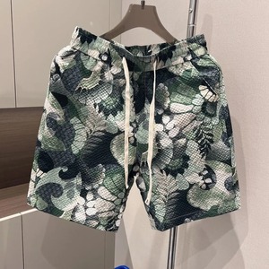 Personnalisation Motif de réflexion du lac Short de plage imprimé en 3D Short de bain pour hommes Loose Casual Oversized Swim Trunks - Product Image 1