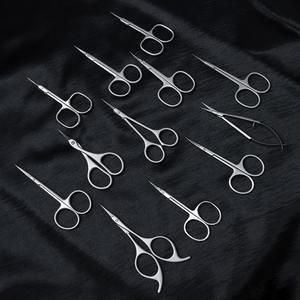 Wholesale Top Quality New Design Stainless Steel Small Nail Cuticle Scissors with Straight Blade Steel Scissors Made In Pakistan - Product Image 4