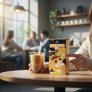 Kit de thé au lait à bulles instantané avec saveur en boîte - Product Image 4