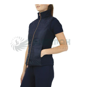 OEM personalizado más popular diseño transpirable Slim Fit hombres caballo Gilet moda hombres ecuestre Puffer chaleco para hombres para la venta - Product Image 5