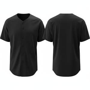 Maillots de baseball imprimés haute performance, légers, respirants, séchage rapide, col en V, ajustement personnalisé pour les équipes avec logos et couleurs personnalisés - Product Image 6