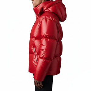 Premium <b>Men's</b> Hooded Casual <b>Winter</b> <b>Jacket</b> Weatherproof Quilted Design Puffer Secure Zip Front Luxury Insulated Quick Dry - Product Image 5