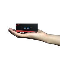 Haute qualité AMD R-Yzen 5 4500U Mini ordinateur de bureau client léger double LAN double COM prend en charge Win10 Linux NUC Mini PCs DDR4 pour les jeux
