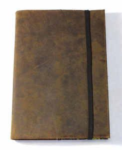 Handmade mềm tái chế da bìa trang vẽ phác thảo cuốn sách gạo Quà Tặng Giấy OEM bút chì da Tạp Chí máy tính xách tay <span class=keywords><strong>A5</strong></span> - Product Image 5