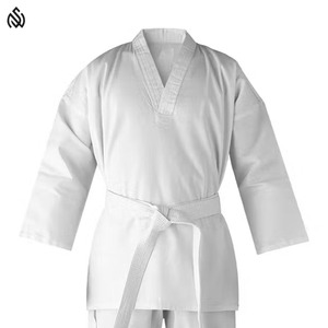 Ensembles d'uniformes de Taekwondo en polyester pour adultes Logo personnalisé vêtements de sport et vêtements d'entraînement jiu jitsu kimono uniforme de Taekwondo - Product Image 2
