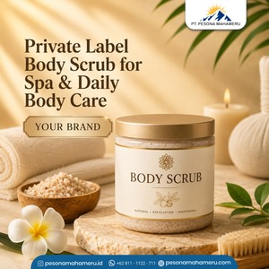 Custom <b>Body</b> Polish <b>Scrub</b> with Gentle Exfoliating Formula (200g 250g 500g) - Product Image 1