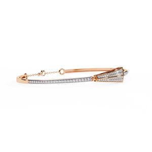 Pulsera de Oro de 18K Adornada con Fabulosos Diamantes Cultivados en Laboratorio - Product Image 3