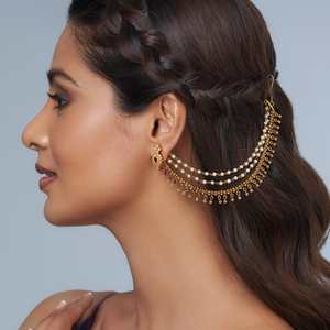 Boucles d'oreilles à pompons Antique Matil 156893 pour occasions de mariage - Product Image 1