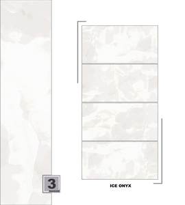 กระเบื้องปูพื้นเคลือบพอร์ซเลนขนาด600x1200มม. สีมันวาวสูงสำหรับห้องมืดซัพพลายเออร์และผู้ผลิต - Product Image 1