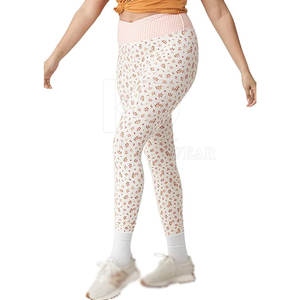 Leggings de sport pour femme à taille haute, respirants, en Spandex/Polyester, pour la gym, le fitness, le yoga, la course à pied et l'entraînement, extensibles et athlétiques - Product Image 4