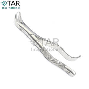Fórceps de extracción de dientes dentales de acero inoxidable #16S Extracción de cirugía oral de calidad superior Instrumentos médicos profesionales - Product Image 6