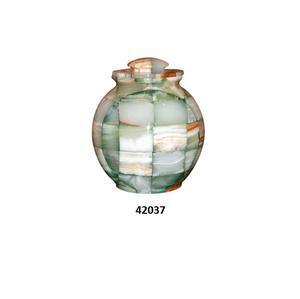 Urna para adultos de cremación de recuerdo de mármol Natural gris de venta completa para cenizas humanas Urna funeraria pequeña decorativa para cenizas de proveedores - Product Image 6