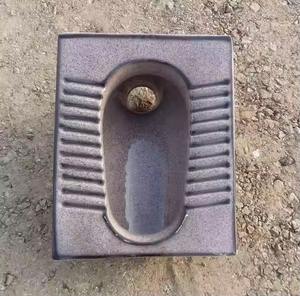 กระทะนั่งยองเซรามิกสีดำแบบชนบทสำหรับห้องน้ำ orissa WC อินเดียเกรดดี - Product Image 2