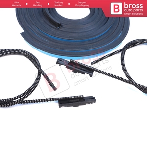 Joint en caoutchouc pour cadre de toit ouvrant coulissant BSR678, déflecteur de vent 490 cm, câble de bloc coulissant pour Mercedes Classe A W169, Classe B W245, A1697800244 - Product Image 6