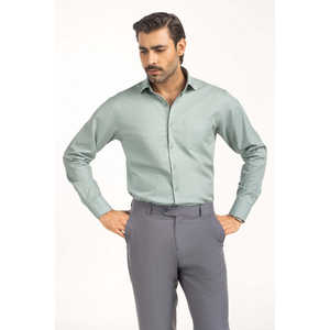 Camisas de Vestir Casuales para Hombre, Corte Moderno, 100% Algodón Popelina, Tinturadas Lisas, Tallas 3XL y 6XL MN-FS-DP25-046 - Product Image 1