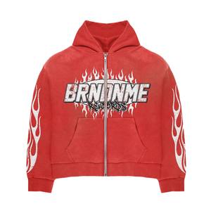 Winter Sports Training Running Gym Workout Custom Printed Fashionable Two-Piece Sets Hoodie <b>Trouser</b> Tracksuits 100% Cotton - Product Image 2
