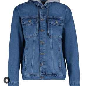 Veste jeans streetwear OEM mode haute qualité, design personnalisé, veste jeans boutonnée pour homme - Product Image 3