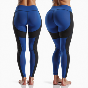 Ladies High Waist Seamed Anti-Bacterial Compression Leggings Quick Dry Gym Fitness Print Yoga Workout Athletic <b>Tights</b> Running - Product Image 2