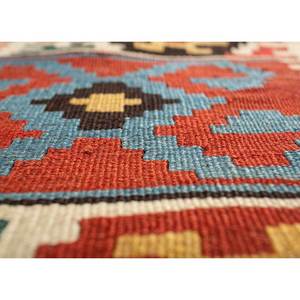 Alfombra de Lana Azul Nayaab de Gran Tamaño 9x12 con Patrón Geométrico, Alfombra de Yute para el Hogar, Entrada, Dormitorio o Pasillo - Modelo Paem-804 - Product Image 3