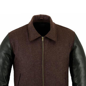 เสื้อแจ็กเก็ตเบสบอลของผู้ชายเสื้อแจ็กเก็ตทีมมหาวิทยาลัยแขนยาวแบบเย็บปักตามสั่งสำหรับ2024 - Product Image 3