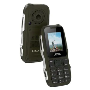 Lesia Custom Merk 2G Robuuste Senior Feature Telefoon 1.77 Inch 800Mah Led Licht Zaklamp Mobiele Telefoon