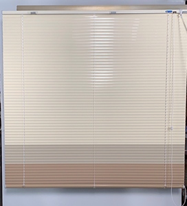 ม่านบังตาแนวเวนิสไล่ระดับสีอลูมิเนียมแบบทันสมัยความกว้างของไม้ระแนง25มม. เฉดสีเชือกและบานประตูหน้าต่างรูปแบบโลหะ - Product Image 4