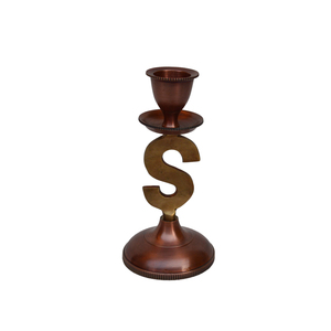 Electroplated <b>Candle</b> Stand Custom Metal <b>Candle</b> Holder Multiple Finishes Customized <b>Candle</b> <b>Stick</b> Holder in Wholesale Rate - Product Image 1