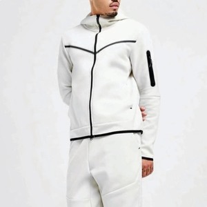 Custom Logo Men's Plus Size <b>Winter</b> Tracksuit Sets Breathable Lightweight Durable 100% Cotton Solid Latest Outdoor Use OEM - Product Image 1