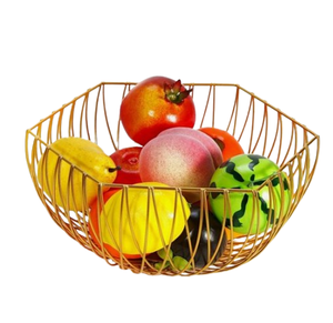 Corbeille à fruits moderne décorative en aluminium faite à la main Nouveau design Corbeille à fruits et légumes Corbeille à fruits en métal personnalisée très vendue - Product Image 5