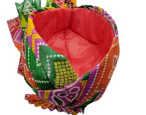 Rajasthani ผ้าโพกหัวสำหรับผู้ชายผ้าคอตตอนแท้ - Product Image 3