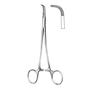 คีมจับเส้นเลือดคุณภาพสูง ทำจากสแตนเลส เครื่องมือผ่าตัด ยอดขายดี คีมฮาลส์ต์ โมสกิโต้ 12.5 ซม. แบบตรงและแบบโค้ง - Product Image 5