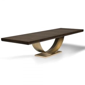 Pieds en métal argenté style meubles de salon rond moderne décoratif décor à la maison moderne Table d'appoint en métal - Product Image 1