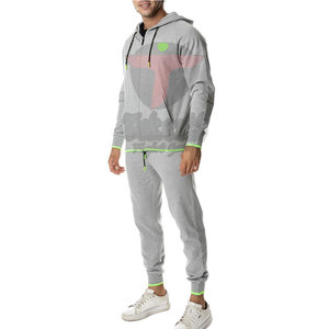 2025 hommes Logo personnalisé 100% coton survêtement motif solide grande taille adulte hiver saison vêtements respirant de haute qualité - Product Image 2