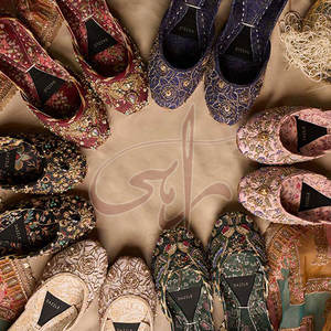 Chaussures Khussa en cuir véritable faites à la main, antidérapantes, sur mesure, vente directe d'usine, faible MOQ, pour les mariages et les soirées festives - Product Image 6