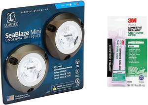 Lumitec SeaBlaze 101245 Mini LED BLANC Montage en surface sous-marin Lot de 2 - Product Image 2